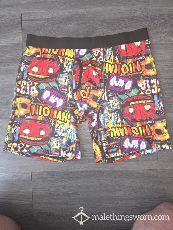 Colourful Customise Spandex Sporty Boxers Large (1 Day Wear Standard)