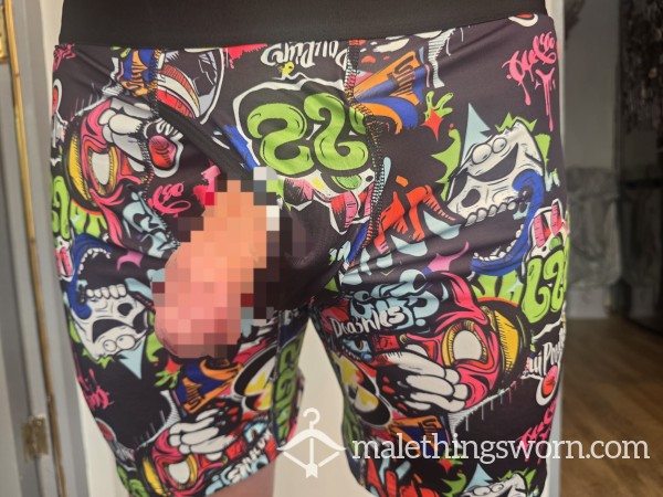 Colourful Customise Spandex Sporty Boxers Large (1 Day Wear Standard)