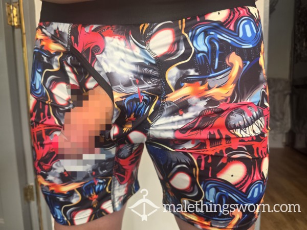 Colourful Customise Spandex Sporty Boxers Large (1 Day Wear Standard)
