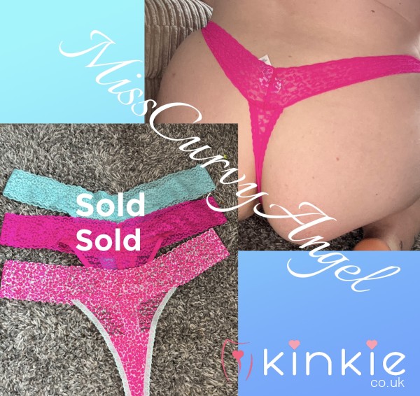 Colourful Lace Thongs (Postage Included In Price)