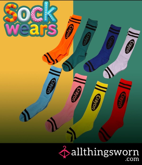 Colourful Sock Wear 🧦