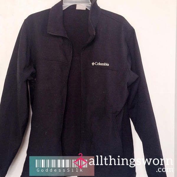 Columbia Fleece - Jet Black 🏔️✨ Size Men's Large - Clean Scented- Excellent Condition