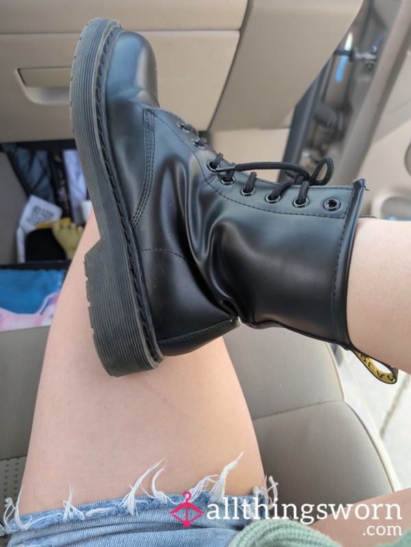 Combat Boots Need Cleaned