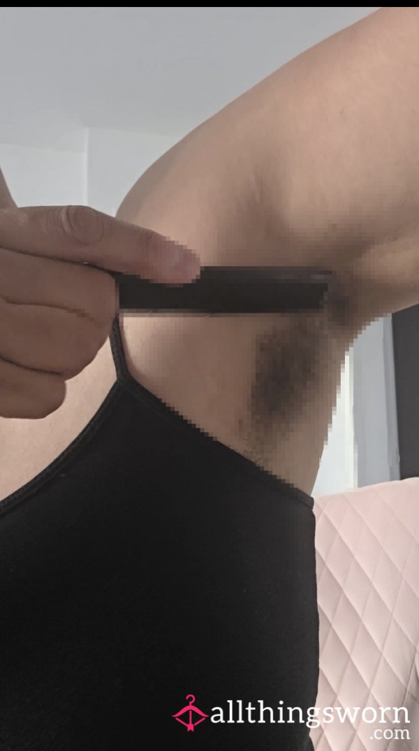 Combing Pulling And Twisting Armpit Hairs