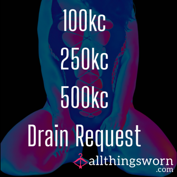 Come And Request A Drain...