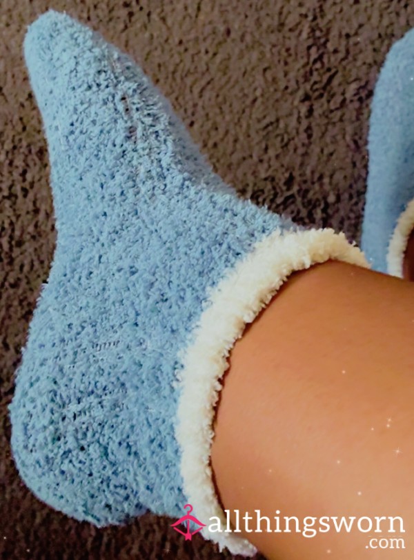 Well Worn & Used Smelly Fluffy Socks