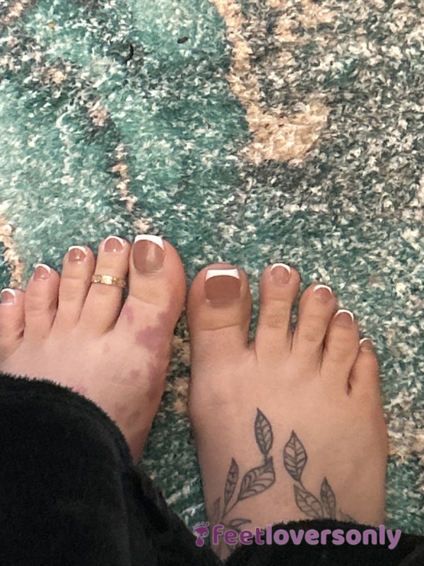 Come Have A Look-see, Sicilian French Tip Toes, Sounds Like A Snack Right?! 🎂