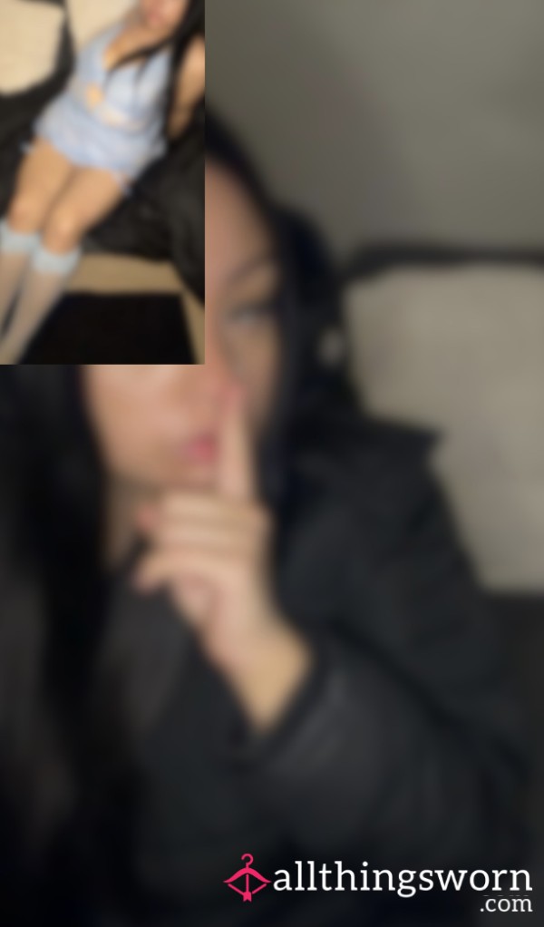 Come See What’s Under My Long Black Jacket 👀