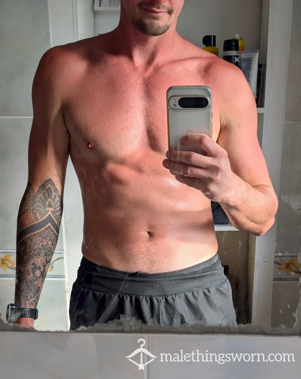 Come Watch Me Get Ready For A Shower After A Run