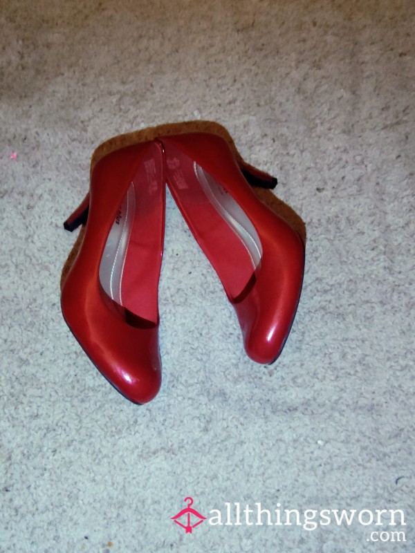 Comfort Plus Red Heels