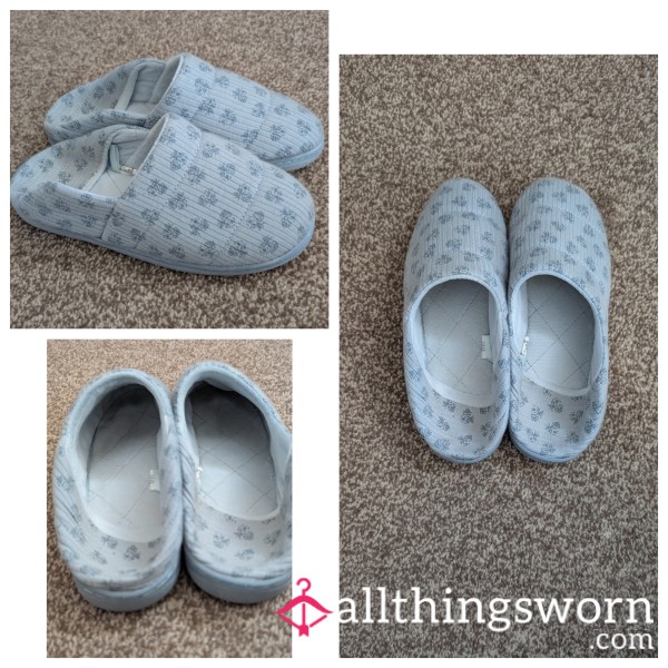 Comfy Well-Worn Slippers 💙