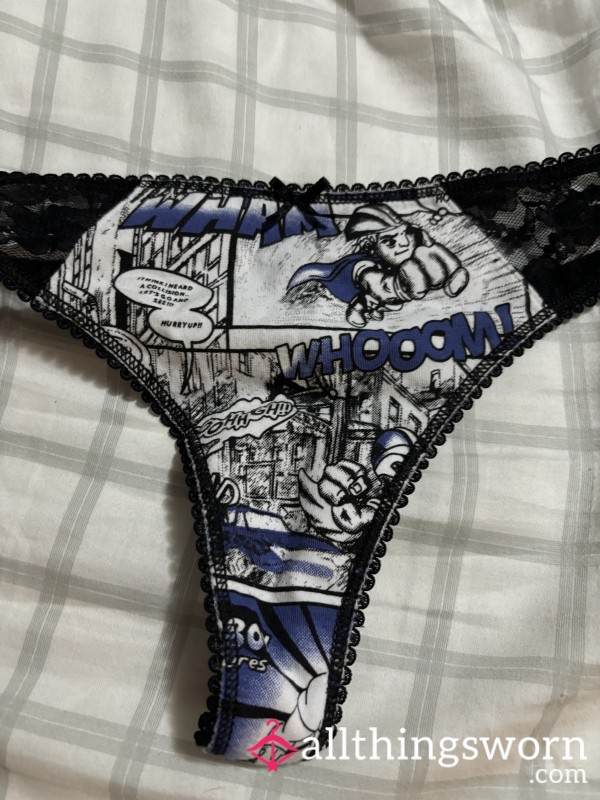 Comic Strip Thongs