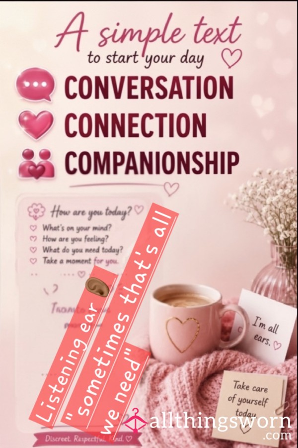 Companionship - Its Good To Talk/s**ting/late Night,day, Morning