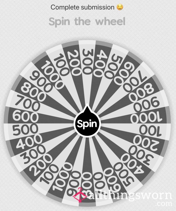 Complete Submission Spin The Wheel 👑