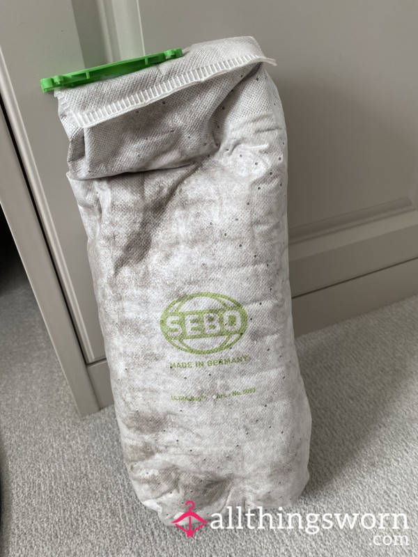 Completely Full Well Stuffed Vacuum Bag 🧹
