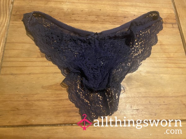 Completely Ruined And Ripped Thongs💙