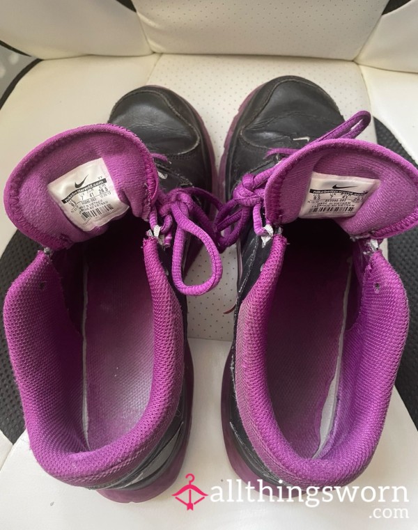 Completely Worn Work Trainers