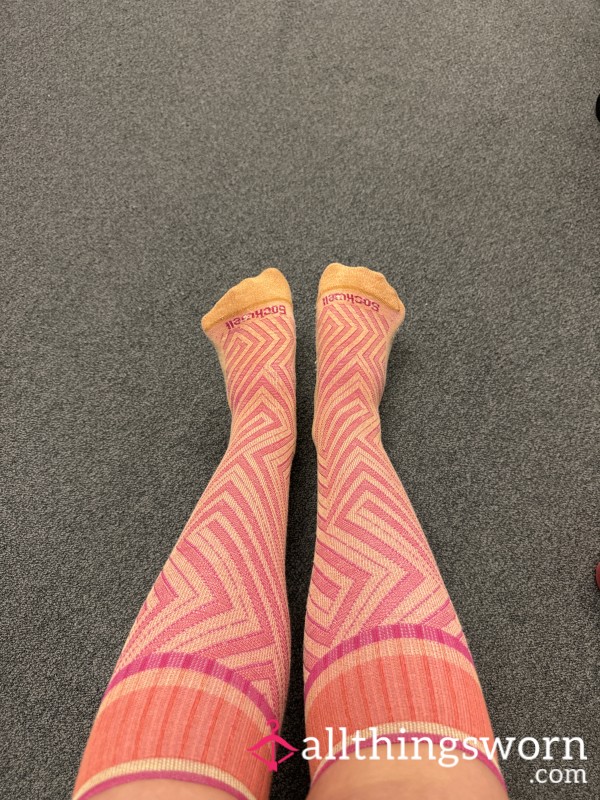Compression Socks - Worn 16 Hours At Work