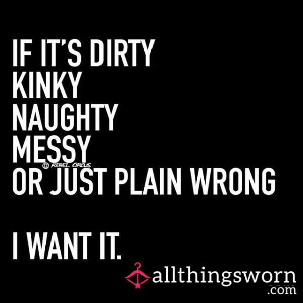 Confess Your Deepest Desires