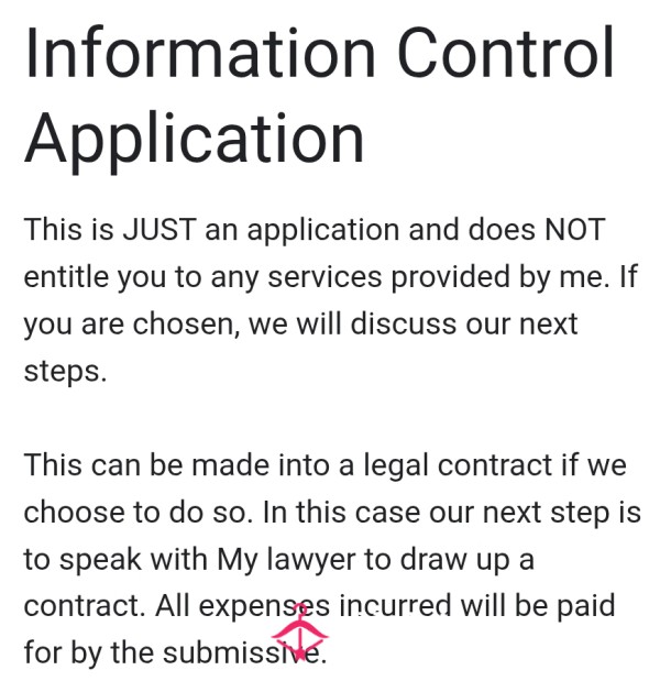 Information Control (Blkmail Fantasy)