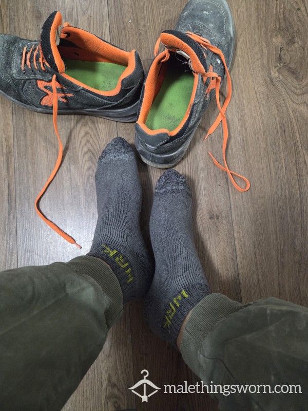 Construction Worker Well Worn Socks Fully Custom