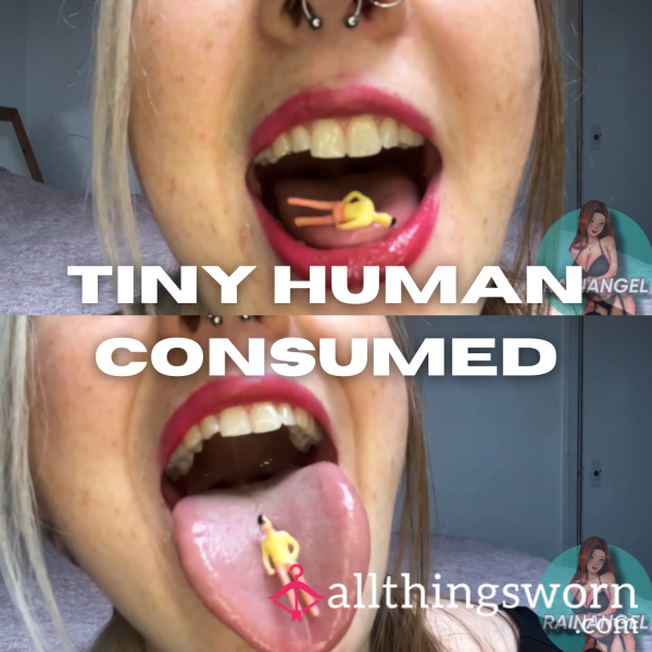 Consuming The Tiny Human I Caught Spying