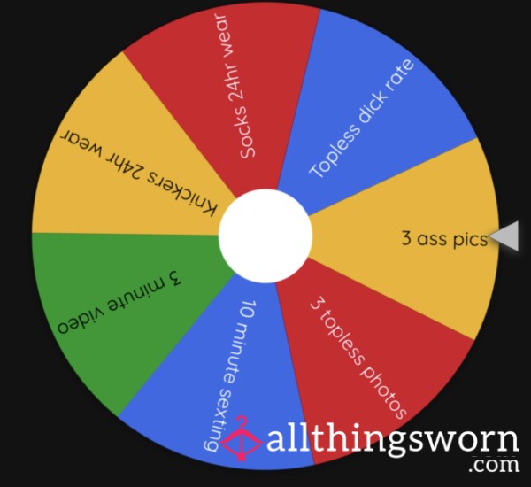Content & Item Spin The Wheel