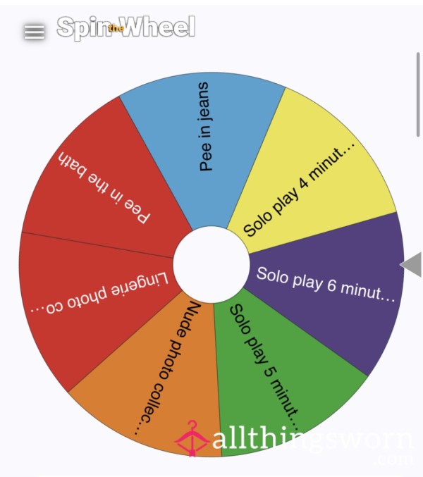 Content Spin The Wheel