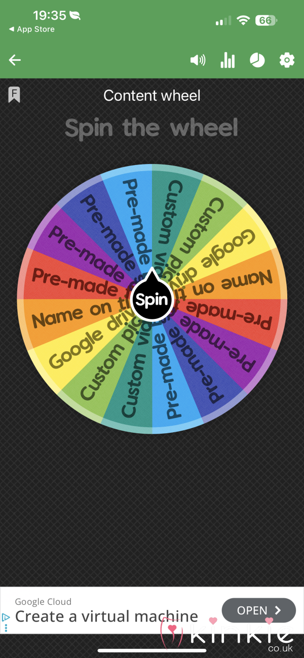 Content Wheel