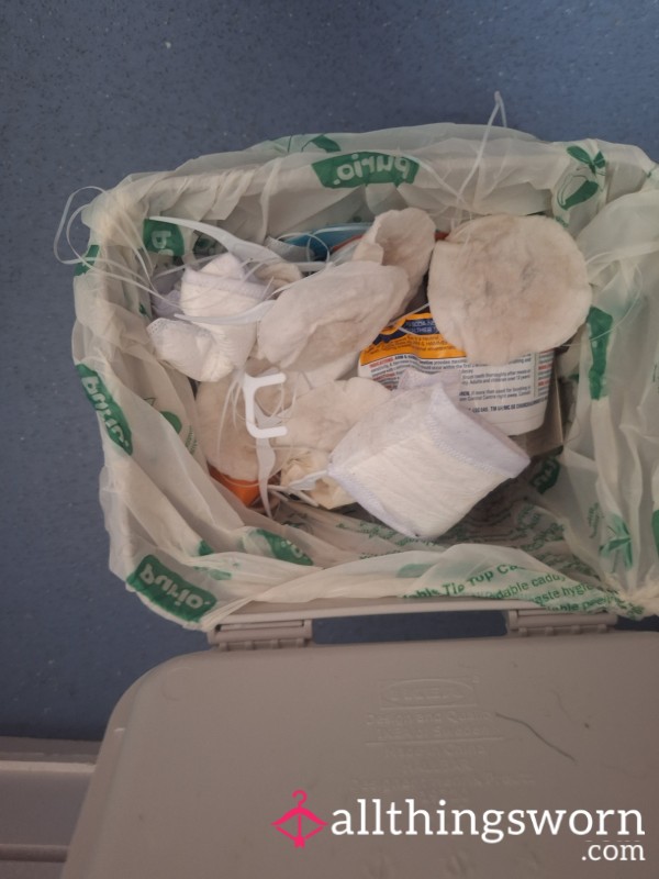 Contents Of My Bathroom Bin.