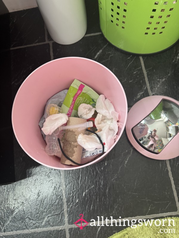 Contents Of My Dirty Bathroom Bin