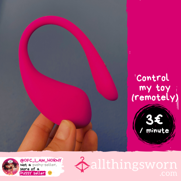 Control My Lovense Lush Toy