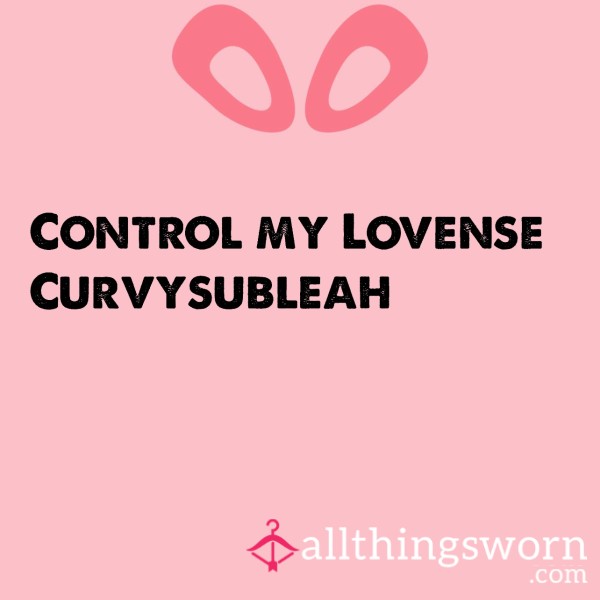 Control My Lovense + Video + Photo