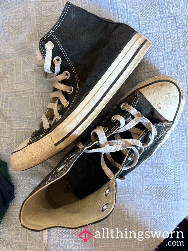 Converse , Black Old Converse