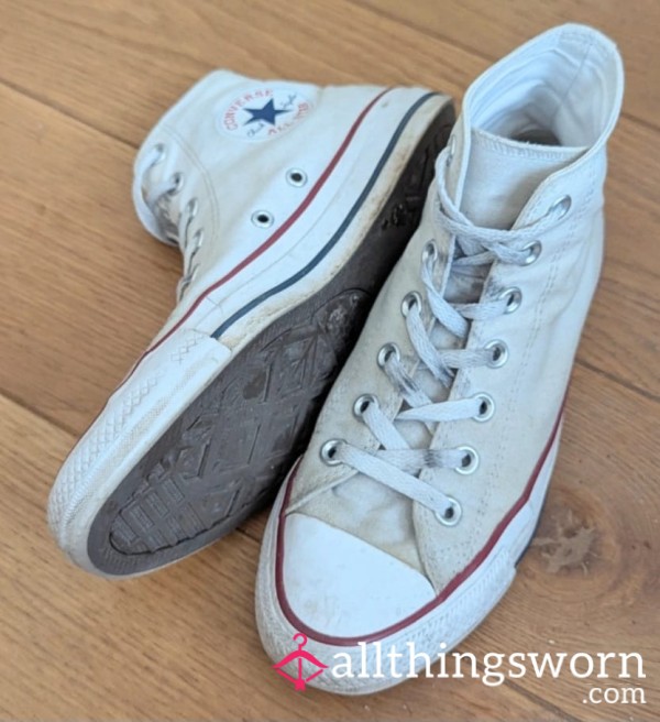 Converse Hightops White🤍🩶