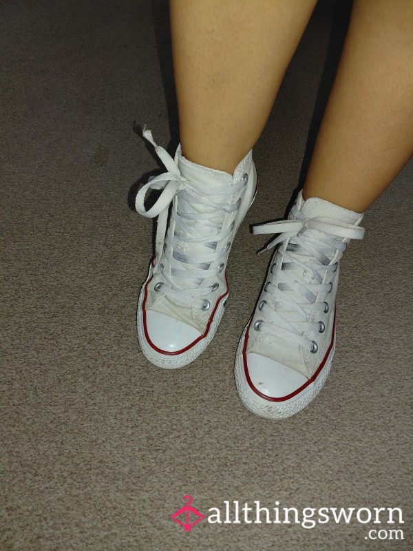 Converse Photo Shoot . Includes A**, B**bs, Face And A Sh*t Load Of Converse