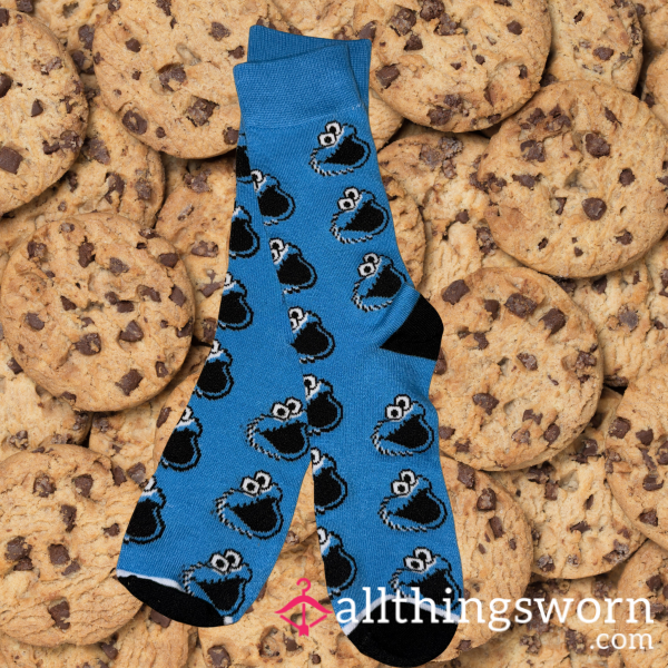 Cookie Monster Crew Socks