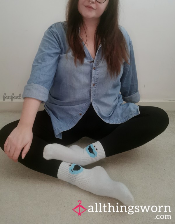 Cookie Monster Crew Socks