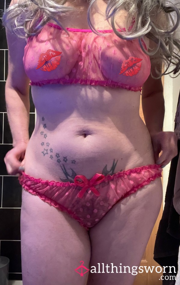 Cor*l Bralet & Full Back Panties