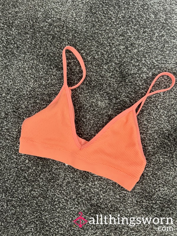 Cor*l Ribbed Bra