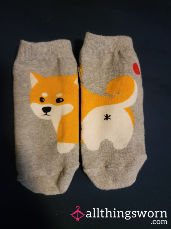Corgie Character Socks