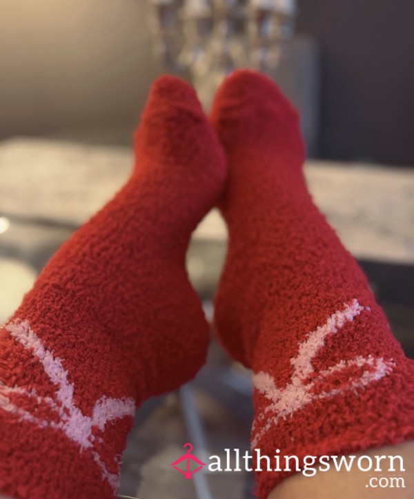 Cosy Bow Christmas Socks ♥️🎁