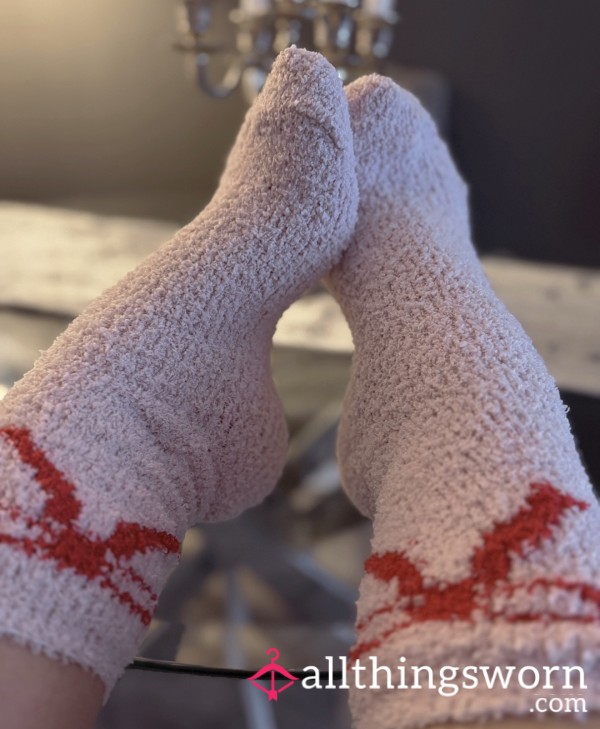 Cosy Bow Christmas Socks 🎀