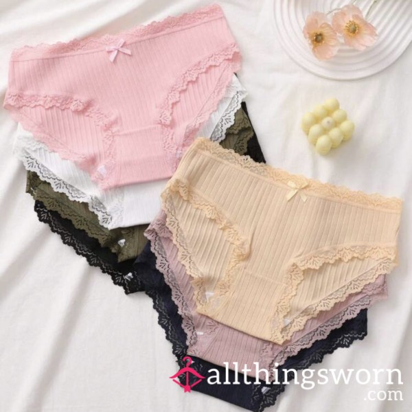 ✨ Cotton Panties – 24hr Wear & All-Night