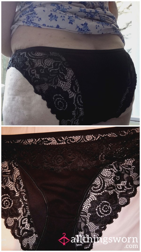 Cotton And Lace. Full Of Sweat