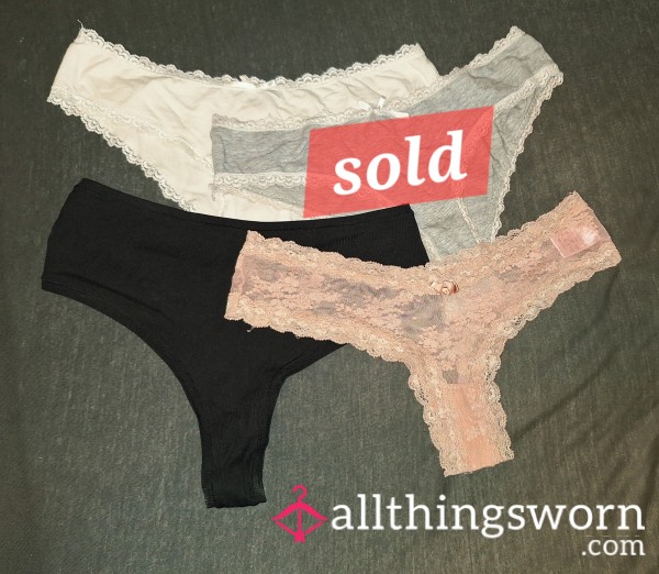 Cotton And Lace Panties