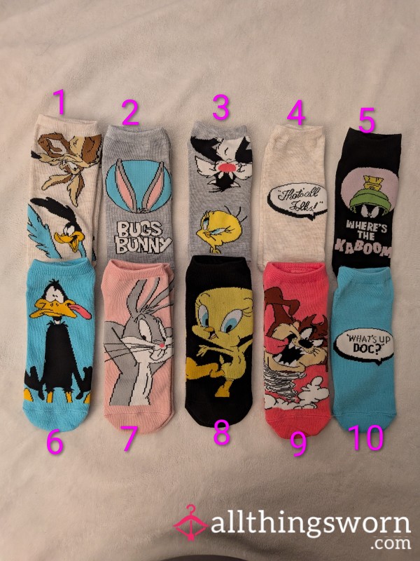 Stinky Cotton Ankle Socks - Looney Tunes