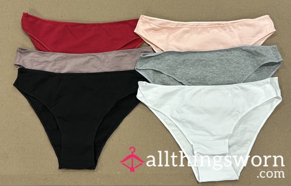 Cotton Bikini Cut Panties