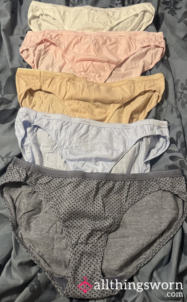 Cotton Bikini Cut Panties