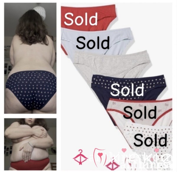 Cotton Bikini-cut Panties, Come In A Range Of Colours